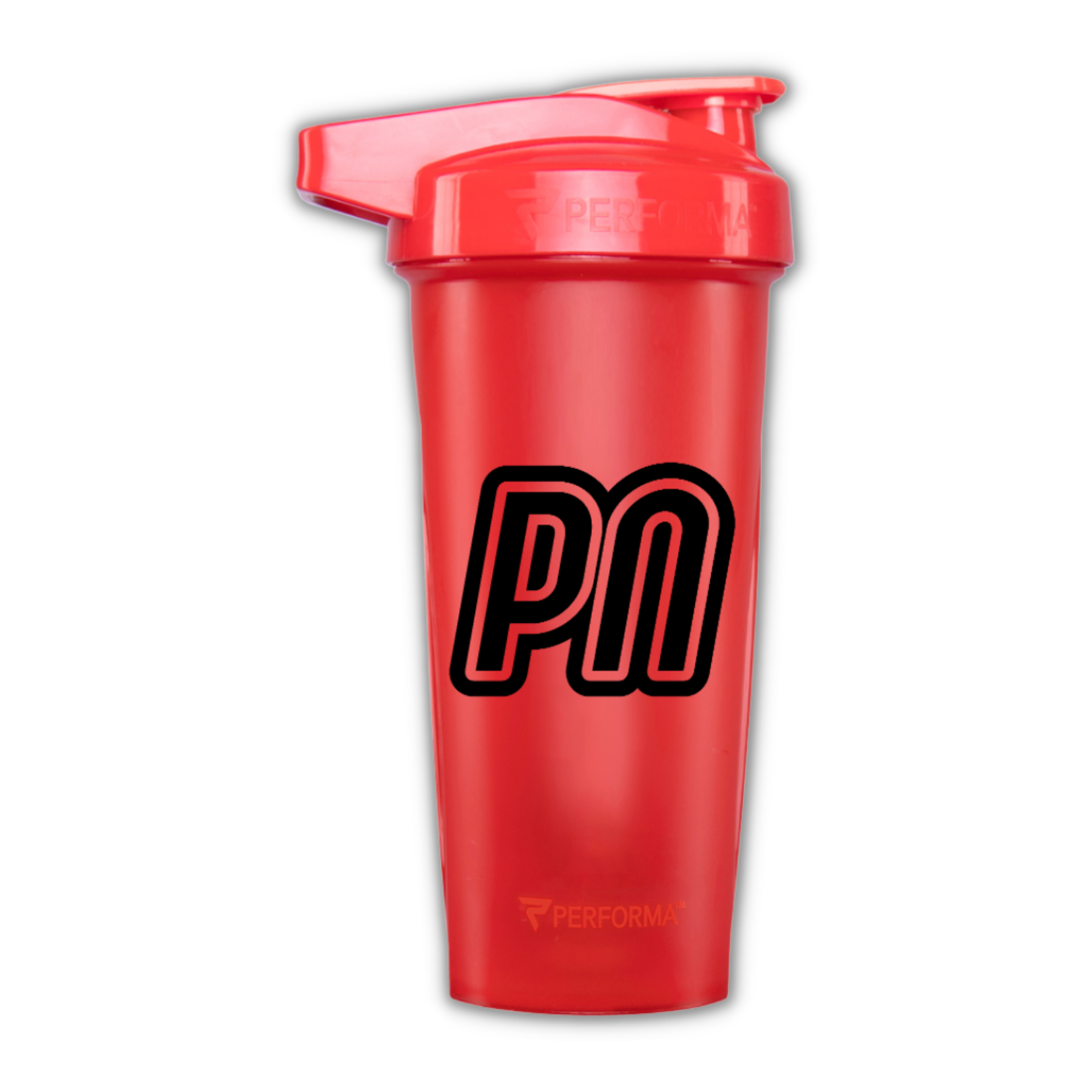 OUT OF STOCK / PRE-ORDER Shaker Bottle Red with Flat Cap 16